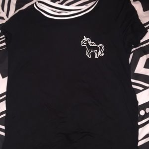 New unicorn girls shirt sleeve